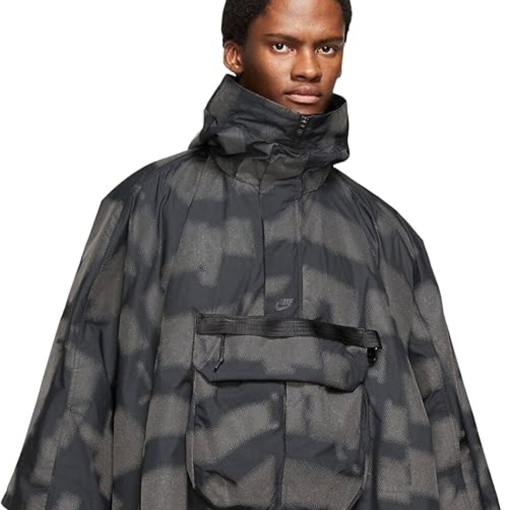 Nike Sportswear Reflective Poncho Black/Black SM-MD